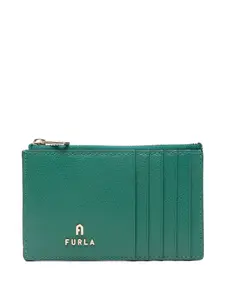 Кошелек на молнии Furla, зеленый