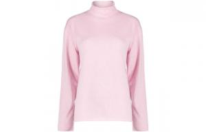 JIL SANDER Свитер женский розовый полуводолазка Moderate Others