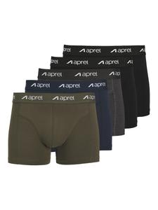 Обычные боксеры aprel, Navy/Mottled Grey/Olive/Black