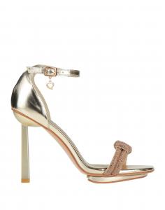 Сандалии Tua By Braccialini, платиновый