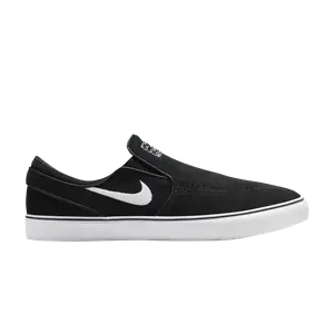 Кроссовки Zoom Stefan Janoski+ Slip SB, черный/белый