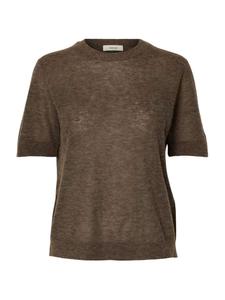 SELECTED Свитер 'SLFShirley' в цвете Chocolate