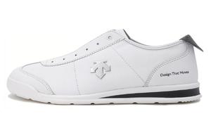 Кроссовки DESCENTE Chron Skateboarding Shoes Unisex Low-top White/black, белый/черный