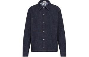 Ежеквартальные новинки Джинсовая куртка мужская синий Dior