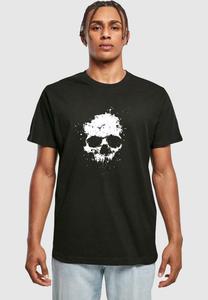 Футболка с принтом ARTSY SKULL PAINT Mister Tee, черный