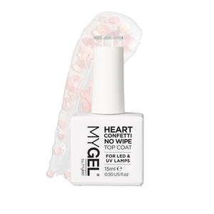 Лак для ногтей mygel no wipe top coat Mylee, объем 15 мл
