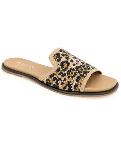 Женские утепленные плоские сандалии Warmth Slide Kenneth Cole Reaction, мультиколор