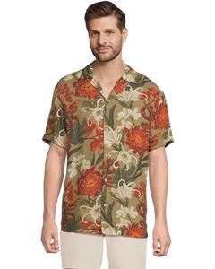 Рубашка Chubbies The Snakey, цвет Medium Khaki - Pattern Base (Includes Plaids)