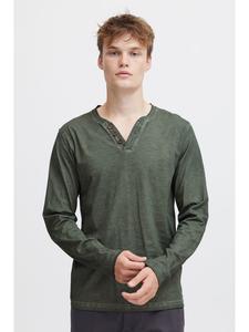 Рубашка с длинным рукавом !SOLID, зеленый