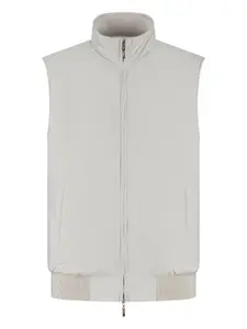 Жилет на молнии Doriani Cashmere, нейтральный