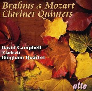 CD диск Brahms / Mozart / Campbell, David / Bingham Quartet: Clarinet Quintet