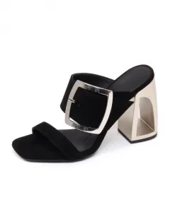 Замшевые сандалии Longisland, модель Vic Matiã, черный