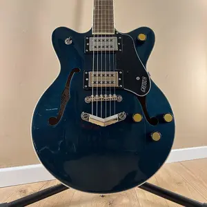 Gretsch G2655 Streamliner Center Block Jr. с двойным вырезом и V-Stoptail, звукосниматели BT-3S, Midnight Sapphire