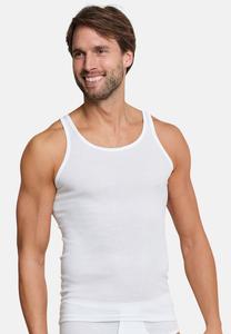 Майка, 2 пары, без рукавов, тонкая резинка, мужская SCHIESSER