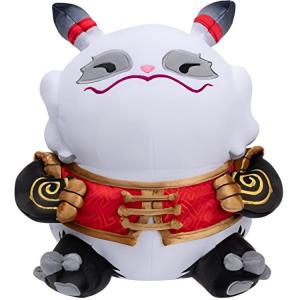 Кукла плюшевая League Of Legends Happy New Year Pandas, сидячая поза, высота 18см LOL