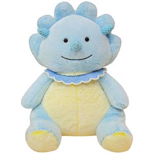 Милый маленький динозавр, тканевая кукла, плюшевая игрушка динозавр с мехом кролика Mocha duck, синий