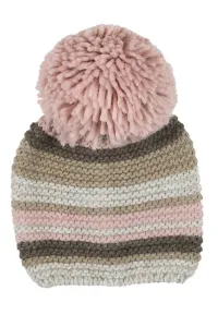 COLLEZIONE ALESSANDRO вязаная шапка "puschel Knit", розовый