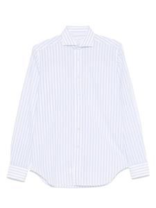 Полосатая рубашка Xacus, синий