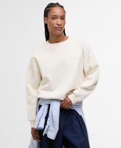 Женская толстовка Rosie с круглым вырезом Barbour, Ecru