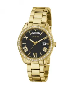 Женские наручные часы luna gw0307l2 36 мм Guess, желтый