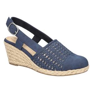 Эспадрильи на танкетке Taffy Easy Street, navy