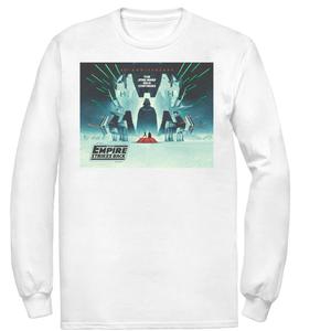 Мужская футболка с плакатом к 40-летию фильма «Звездные войны: Империя наносит ответный удар» Licensed Character, белый