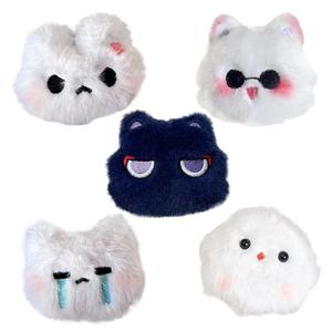 Плюшевый кулон с пищащим котенком и кроликом Кирби, высота 6см A little tide to play