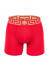 Мужские боксеры - TOPEKA, бистрейч, натуральный хлопок, однотонные VERSACE, красный