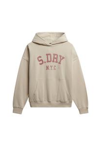 Толстовка Superdry Athletic Essentials, серо-коричневый