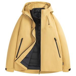 Jeep Куртка из коллекции Leisure Unisex, Yellow (Down Liners+Shell Clothing Sets)