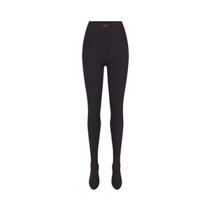 Леггинсы NikeSKIMS Matte Footsie Grip Legging, Obsidian