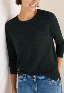 Джемпер Cecil STRUKTURPULLOVER, Grün/Dark Green