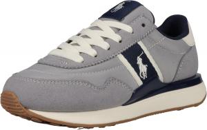 Кроссовки POLO RALPH LAUREN Baby Boy's Train 89 Sport PS (Toddler), синий/серый