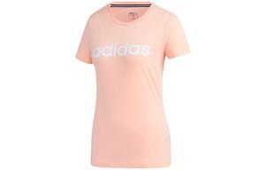Футболка обычная женская розовая Adidas Neo
