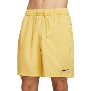 Nike Мужские спортивные шорты dri fit form saturn gold 700