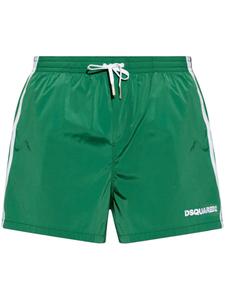 Плавки с вышитым логотипом DSQUARED2, зеленый