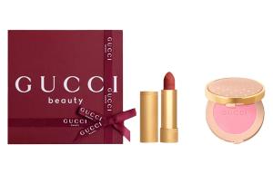 Матовая звездчатая коробочка набор для макияжа натуральный тон контуринг 3,5г+5,5г GUCCI