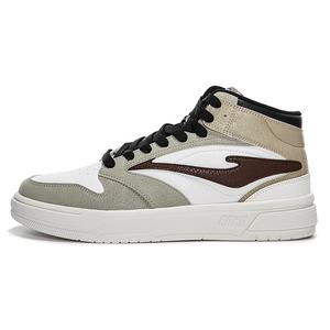 Erke Кроссовки для скейтбординга с амортизацией, износостойкие, легкие, высокие, мужские, белые, зеленые, коричневые