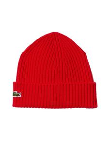 Шапка Lacoste, красный