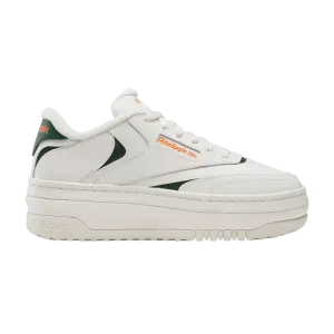 Кроссовки Reebok Wmns Club C Extra Chalk Green Orange, кремовый