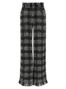 Брюки в клетку "Принц Уэльский" Giuseppe Di Morabito, черный