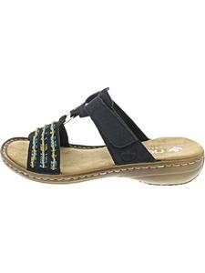 Мюли Pantolette Blau Rieker