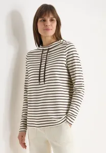 Топ с длинными рукавами gestreiftes Cecil, Braun