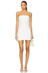 Мини-платье Rosalia More To Come, white