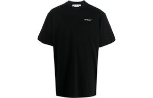 Футболка мужская Off-White летняя, черный