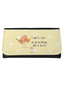 Кошелек Mr. & Mrs. Panda, желтый пастельный