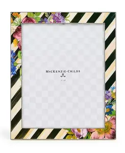 Посеребренная рамка Flower Market, 8 x 10 дюймов Mackenzie-Childs, multi