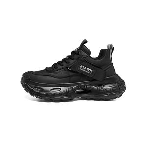 FAIRWHALE Мужские черные массивные кроссовки лоу-топ, цвет Black