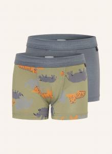 Комплект из 2 пар трусов-боксеров Sanetta, мультиколор