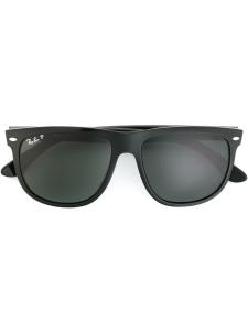 Ray-Ban солнцезащитные очки с квадратной оправой, черный